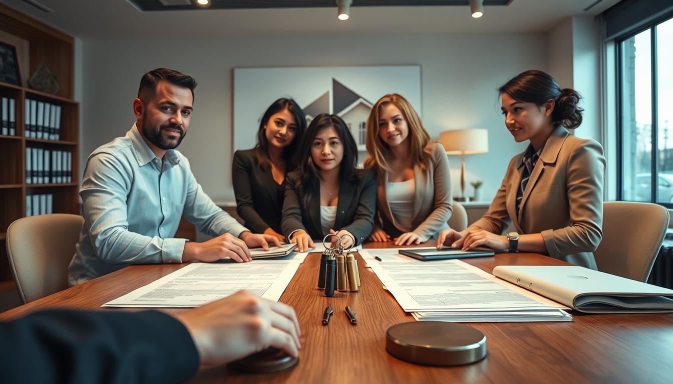 Property settlement documents and transfer review